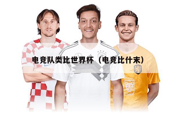 電競隊類比世界杯（電競比什末）