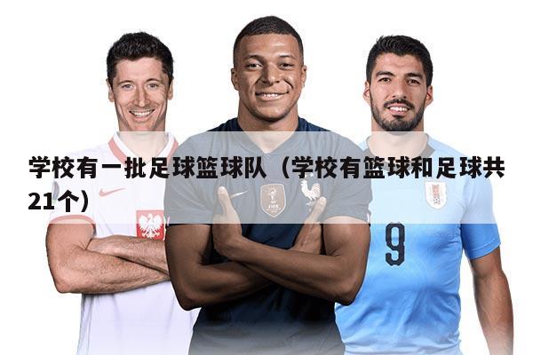 學(xué)校有一批足球籃球隊（學(xué)校有籃球和足球共21個）