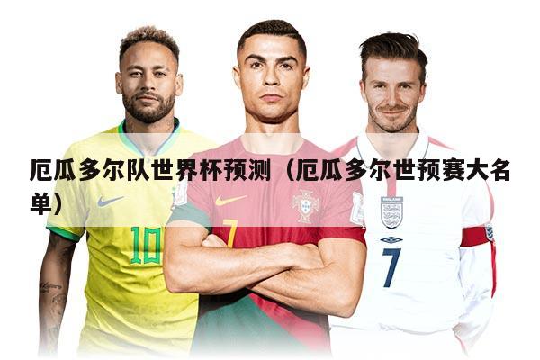 厄瓜多爾隊世界杯預(yù)測（厄瓜多爾世預(yù)賽大名單）