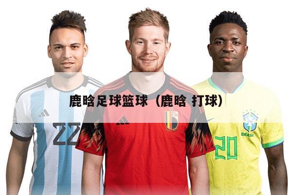 鹿晗足球籃球(鹿晗 打球)