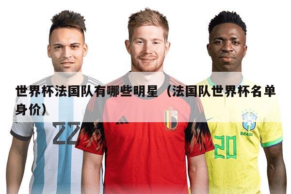 世界杯法國隊(duì)有哪些明星（法國隊(duì)世界杯名單身價(jià)）