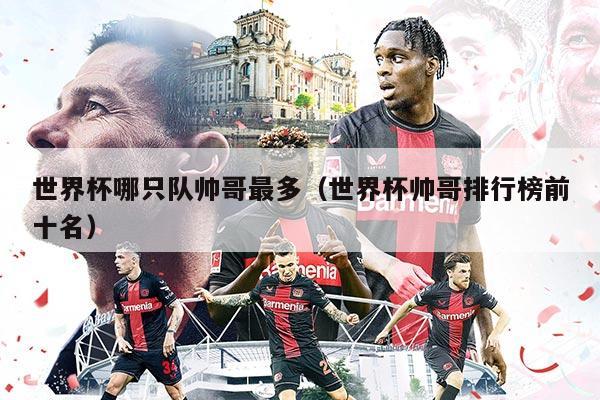 世界杯哪只隊帥哥最多(世界杯帥哥排行榜前十名)