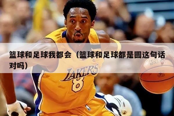 籃球和足球我都會(huì)（籃球和足球都是圓這句話對(duì)嗎）