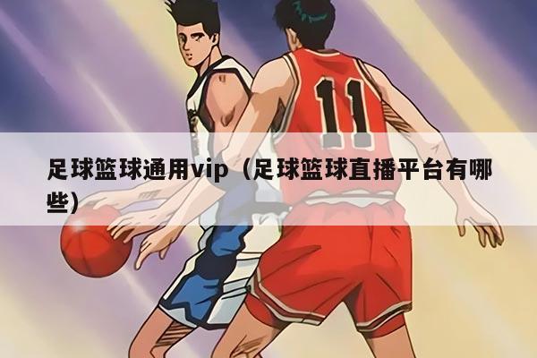 足球籃球通用vip（足球籃球直播平臺有哪些）