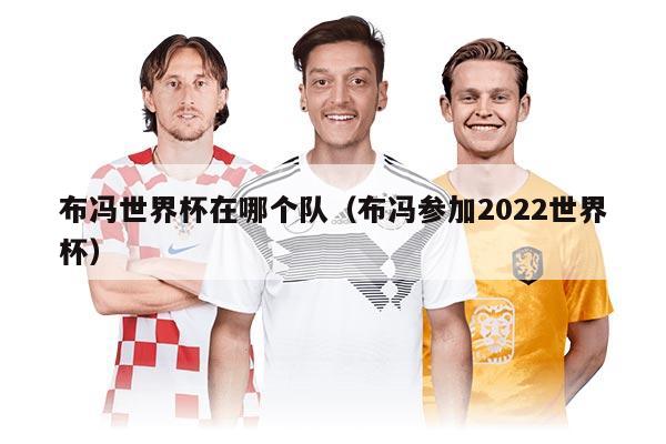 布馮世界杯在哪個(gè)隊(duì)（布馮參加2022世界杯）