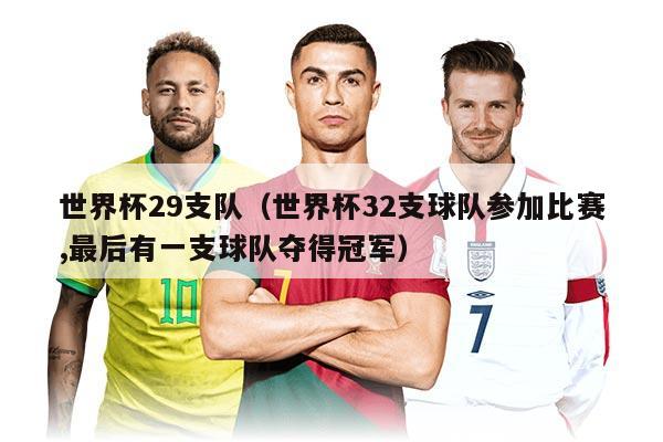 世界杯29支隊(duì)（世界杯32支球隊(duì)參加比賽,最后有一支球隊(duì)奪得冠軍）