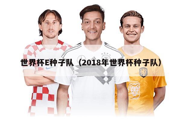 世界杯E種子隊(2018年世界杯種子隊)
