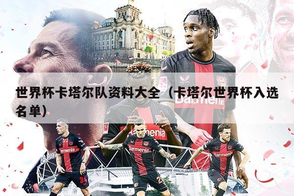 世界杯卡塔爾隊資料大全(卡塔爾世界杯入選名單)