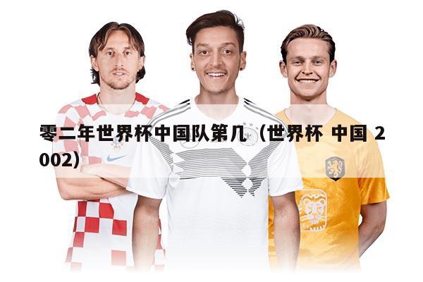 零二年世界杯中國隊第幾（世界杯 中國 2002）