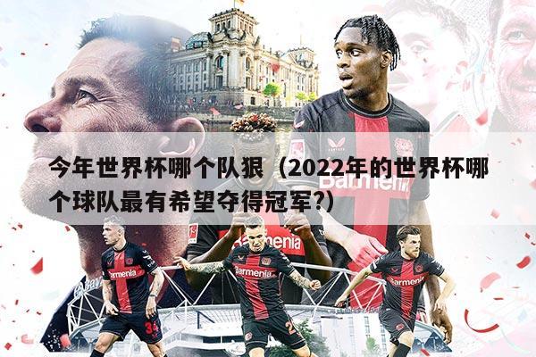 今年世界杯哪個(gè)隊(duì)狠(2022年的世界杯哪個(gè)球隊(duì)最有希望奪得冠軍?)