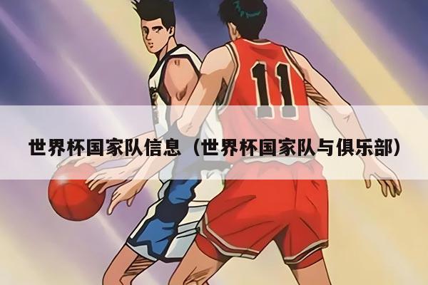 世界杯國(guó)家隊(duì)信息（世界杯國(guó)家隊(duì)與俱樂(lè)部）